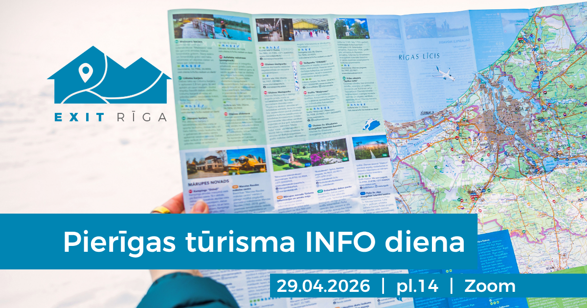 Pierīgas tūrisma INFO diena šogad 29.aprīlī